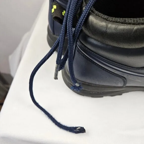 Nike ACG Manoa Navy Blue Leather Hiking Boots Men’s Size 9.5