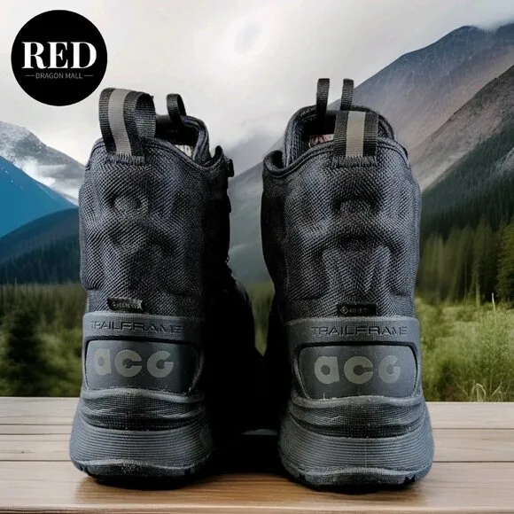 NIKE ACG ZOOM GAIADOME GORE-TEX WATERPROOF BLACK BOOTS DD2858-001 - MEN'S SZ 11