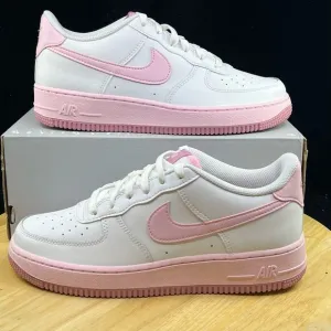 Nike Air Force 1 Low White Elemental Pink  Soft Pink FV5948-100 7Y/ 8.5 W