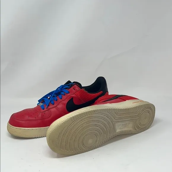 Nike Air Force 1 One Low 2012 Barcelona Challenge Red 488298-604 - Sz 10.5