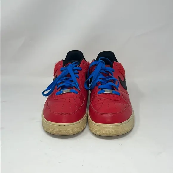 Nike Air Force 1 One Low 2012 Barcelona Challenge Red 488298-604 - Sz 10.5