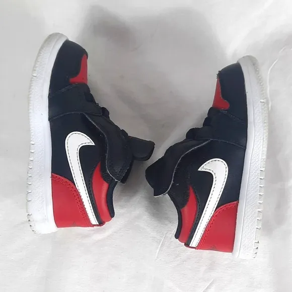 Nike Air Jordan 1 Low Alternate Bred Toe TD Toddler Shoes Size 6C CI3436-066