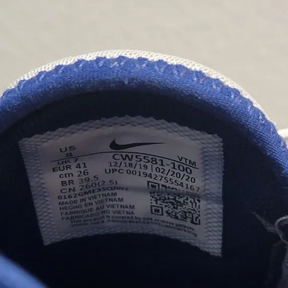 Nike Air Max 270‎ USA CW5581-100 Men's 8