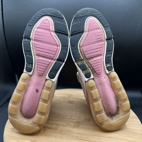 Nike Air Max 270 Womens Size 9.5 Soft Pink Running Shoes AH6789-604