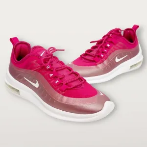 Nike Air Max Axis Sneakers Wild Cherry Pink White Athletic Shoes Size 8