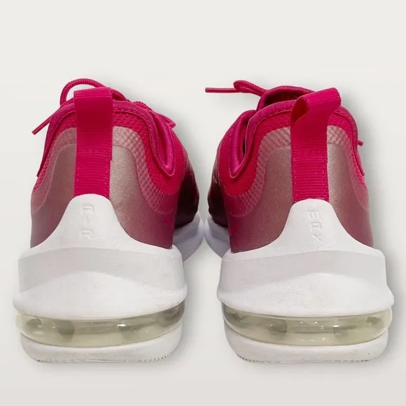 Nike Air Max Axis Sneakers Wild Cherry Pink White Athletic Shoes Size 8