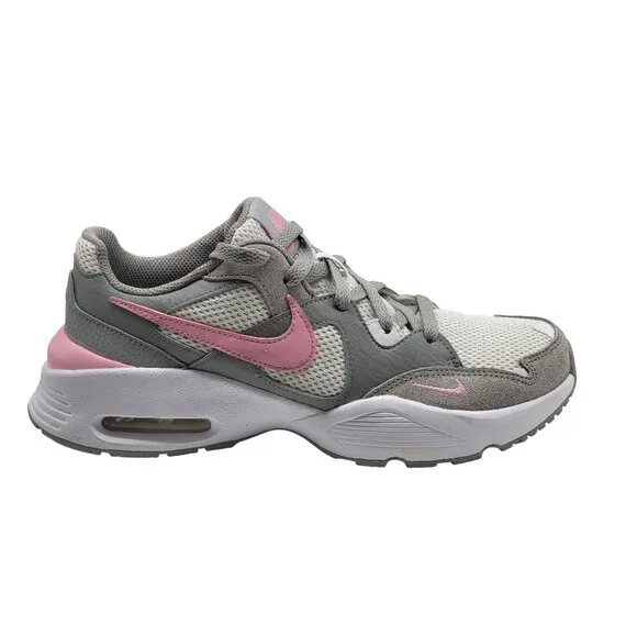 Nike Air Max Fusion GS Sneaker Shoes Youth Size 7Y Gray Pink CJ3824 003