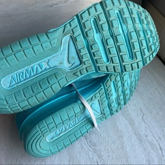 Nike Air Max Sequent 2 Blue Running Shoes Athletic Womens 11 Mens 9