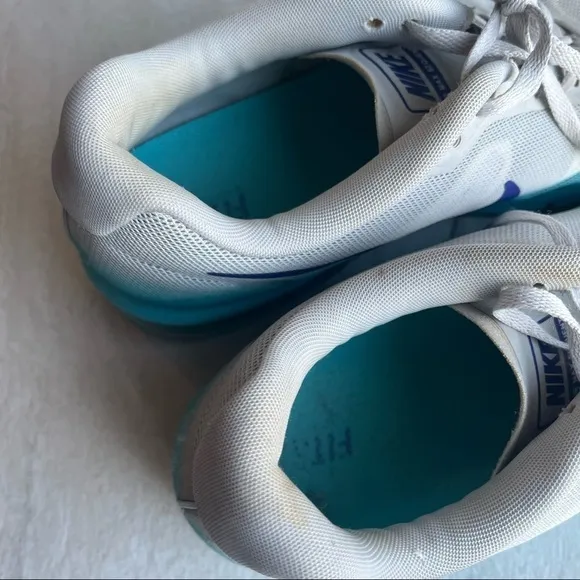Nike Air Max Sequent 2 Blue Running Shoes Athletic Womens 11 Mens 9