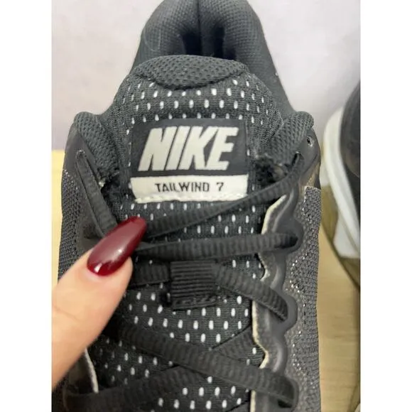 Nike Air Max Tailwind 7 Running Sneakers Size 13 Black Gray Trainers 683632-103