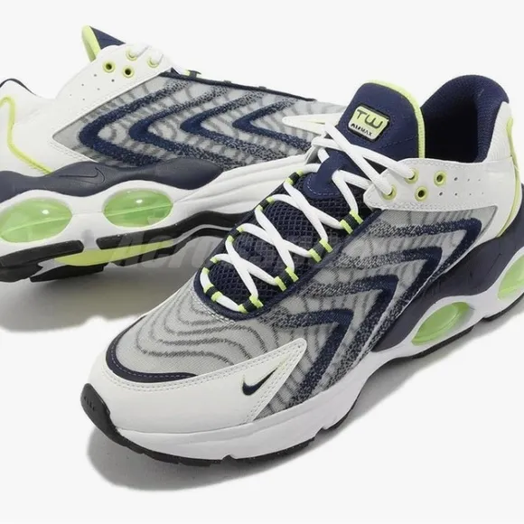 Nike Air Max TW (Men's Shoes) DQ3984-101 White Midnight Navy Size 12