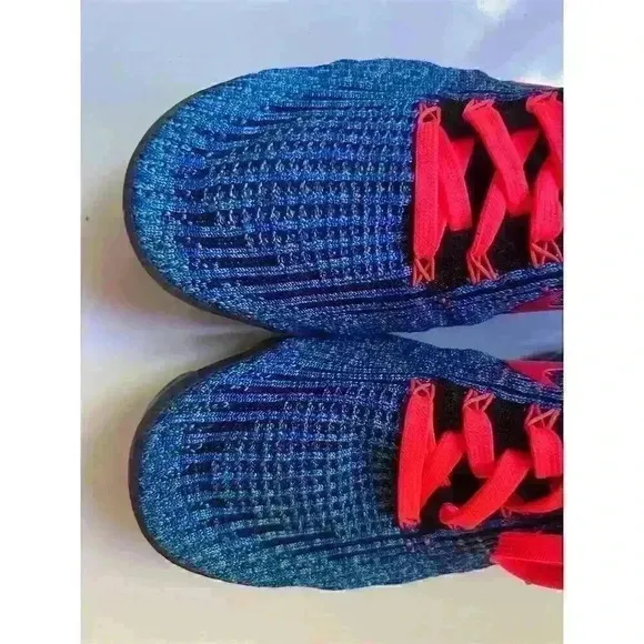 Nike Air VaporMax Flyknit 3 Men's Size 8 Blue Fury Athletic Running Shoesq