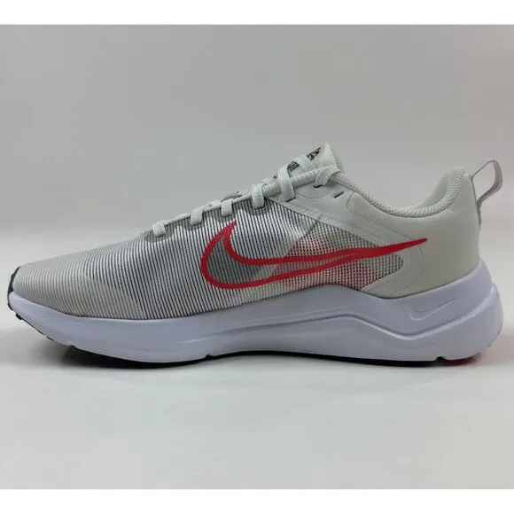 Nike Downshifter 12 Mens 8 / Womens 9.5 White Running Shoes Sneakers DD9294-100