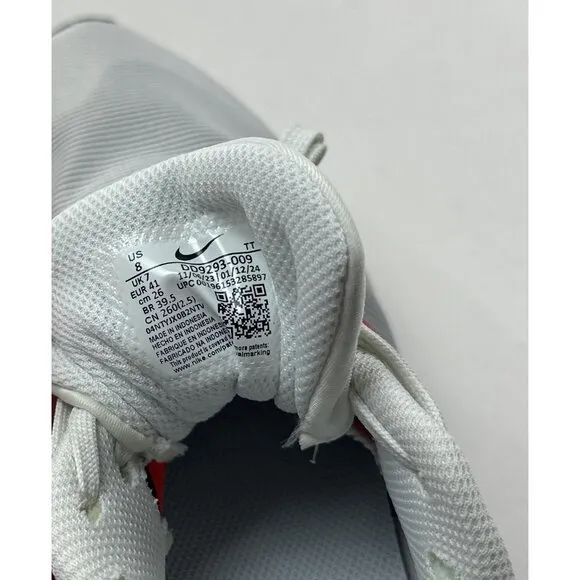 Nike Downshifter 12 Mens 8 / Womens 9.5 White Running Shoes Sneakers DD9294-100
