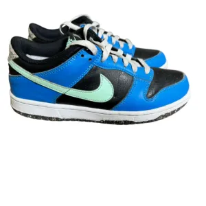 Nike Dunk Low SE GS Crater Blue Black Kids Youth Shoes Sz 6Y (DR0165-001)