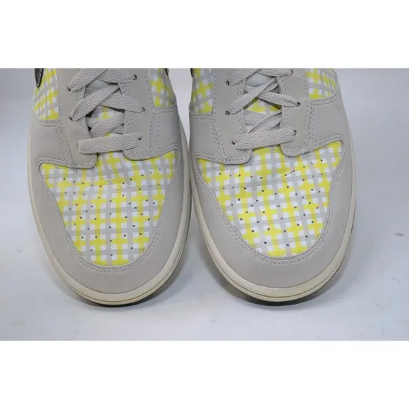 Nike Dunk NG Golf Shoes Women's Size 9.5 Grey Plaid Low Top 483907-005 Sneakers