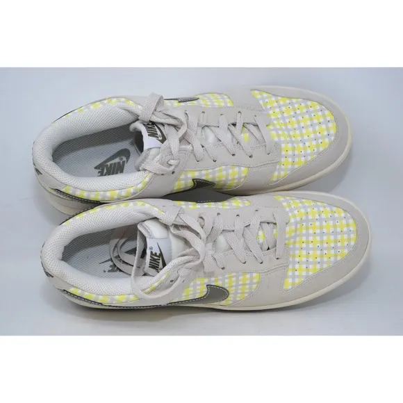Nike Dunk NG Golf Shoes Women's Size 9.5 Grey Plaid Low Top 483907-005 Sneakers