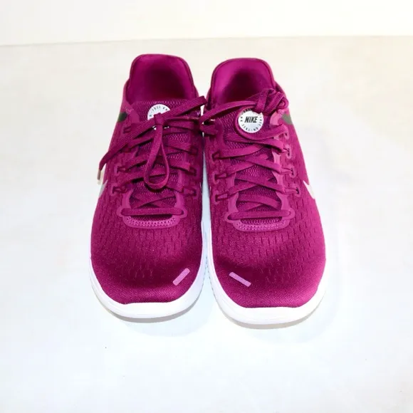 Nike Free RN Running Shoes in True Berry/Metallic Silver