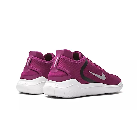 Nike Free RN Running Shoes in True Berry/Metallic Silver