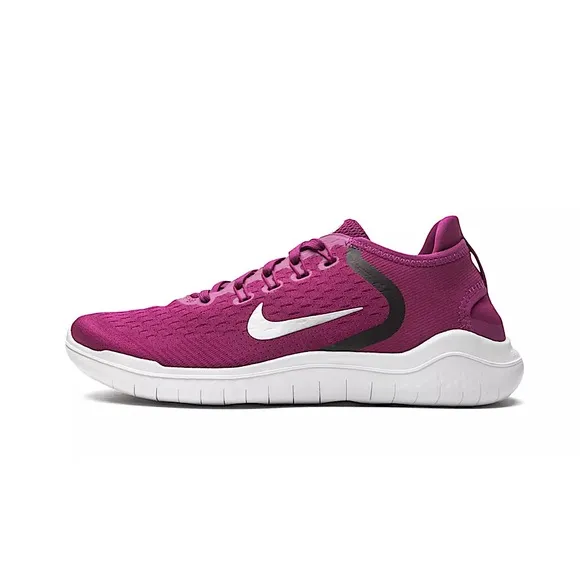 Nike Free RN Running Shoes in True Berry/Metallic Silver