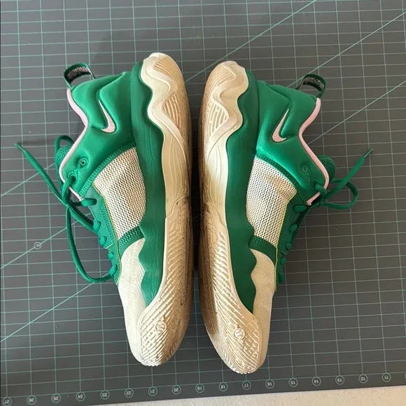 Nike Green and Pink Athletic Shoes