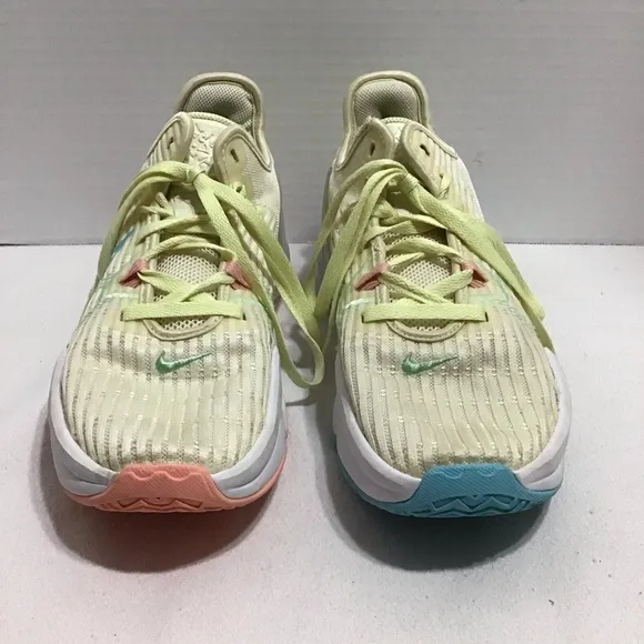 NIKE LeBron Witness 6 Easter 2022 Coconut Milk Polarized Basketball Shoes CZ4053