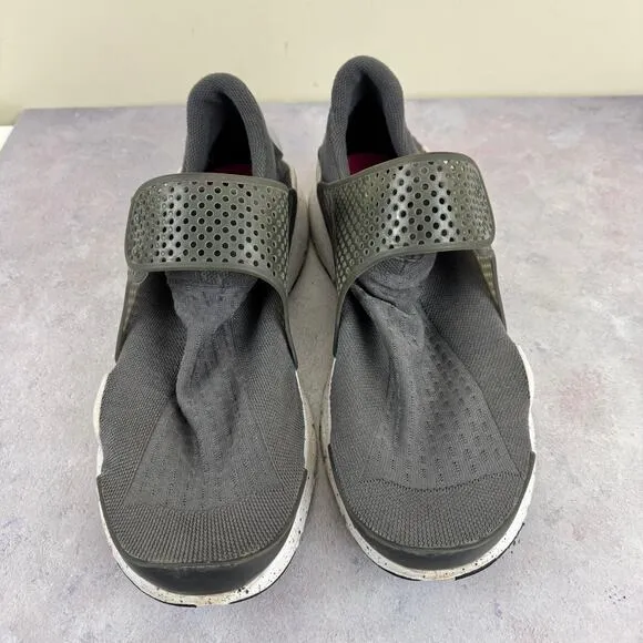 Nike Men's Sock Dart Grey/White Sz 12 819686-003 Sneakers Shoes