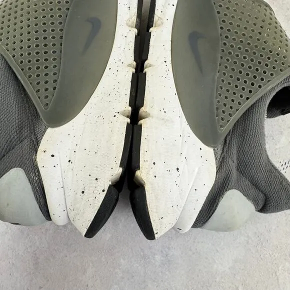 Nike Men's Sock Dart Grey/White Sz 12 819686-003 Sneakers Shoes