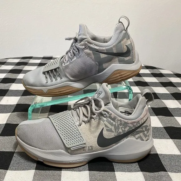 Nike Paul George OKC PG 13 Zoom Basketball Shoes Wolf Gray 878627-009 Men's 8.5