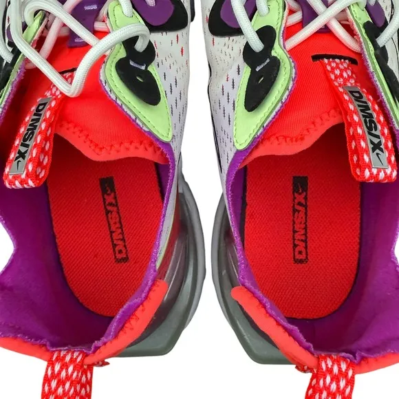 Nike React Vision Barely Volt Laser Crimson‎ Men's Running Shoes Size 10.5