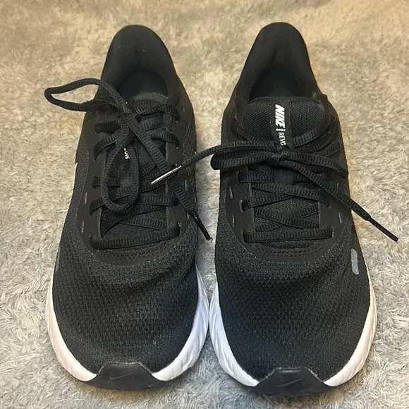Nike Revolution 5 Running Anthracite Athletic Shoes Black Women’s,Size 7