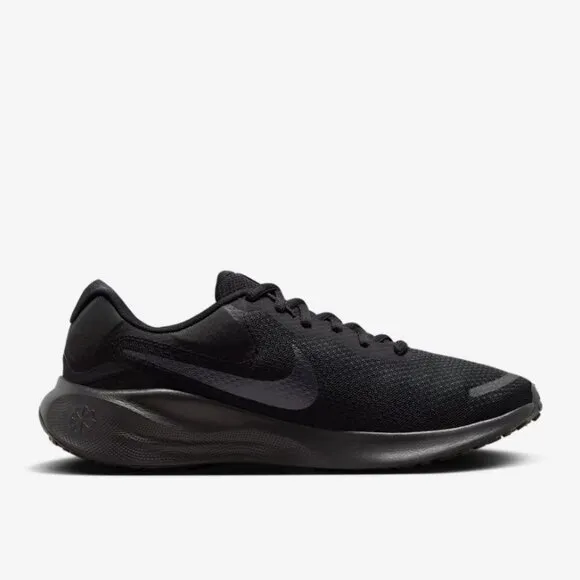 Nike Revolution 7 Men's Road Running Training Workout Shoes Black 11 WIDE