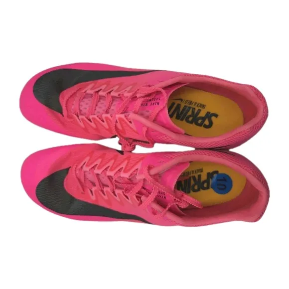 Nike Zoom Rival Sprint Spikes Track &amp; Field Shoes DC8753-600 Pink Mens 10 NEW