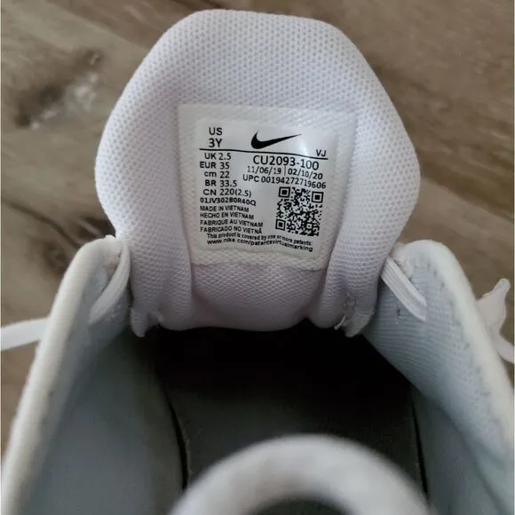 Nike Air Max 2090 White/Wolf Grey/Pure Platinum Casual Sneakers Size 3Y