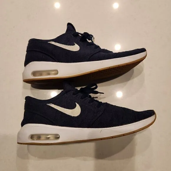 Nike SB Air Max Stefan Janoski 2 Blue Size 9.5 Shoes