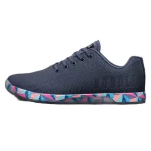 NoBull Navy Prism Trainer SuperFabric Shoes Sneakers Mens 8.5 Women's 10 Lace Up