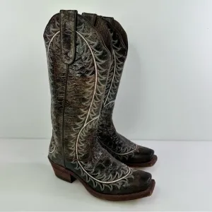 Nocona Boots Women's Brown Cowgirl Western Boots - Size 7 B