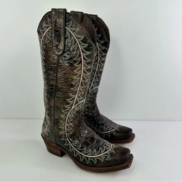 Nocona Boots Women's Brown Cowgirl Western Boots - Size 7 B
