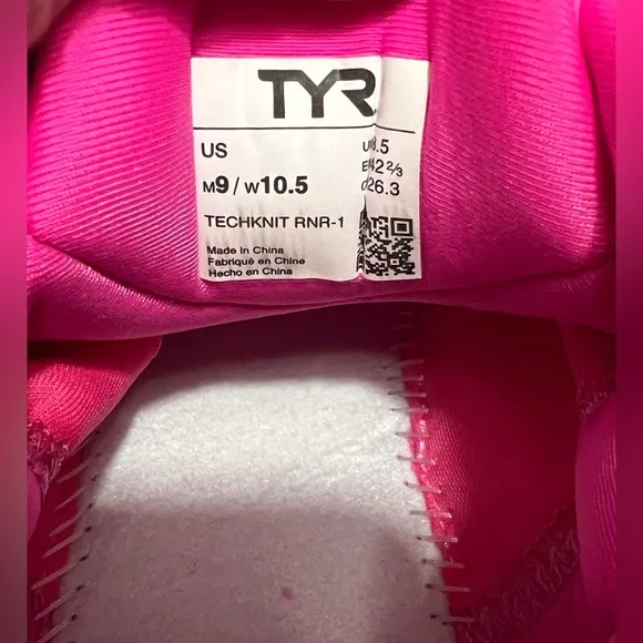 NWOB TYR Techknit RNR-1 Trainer