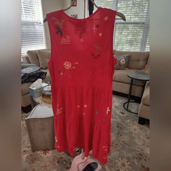 NWOT Johnny WAS Red dress - M
