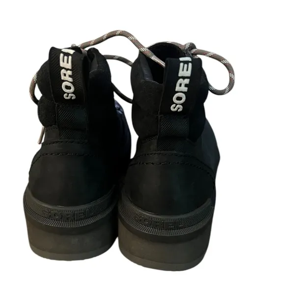 NWOT Sorel Black Hi-Line Hiking boots - Sz 8.5