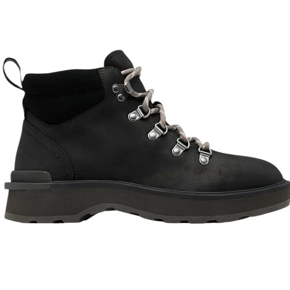 NWOT Sorel Black Hi-Line Hiking boots - Sz 8.5