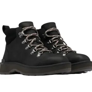 NWOT Sorel Black Hi-Line Hiking boots - Sz 8.5