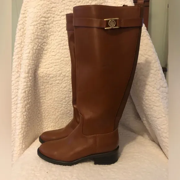 NWOT Tommy Hilfiger Iviann High Shaft Riding Knee Boots
