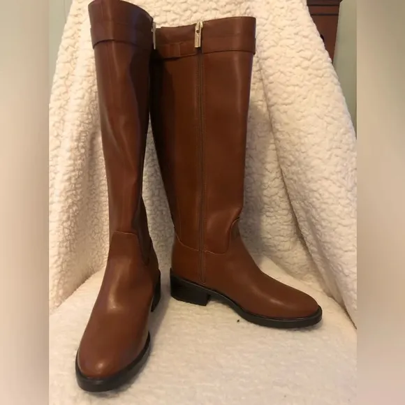 NWOT Tommy Hilfiger Iviann High Shaft Riding Knee Boots
