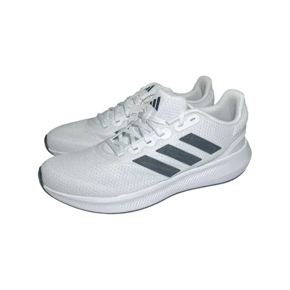 NWT Adidas Women's Run Falcon 3.0 Sneaker, White/Black Size 10