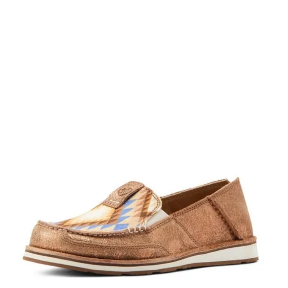 NWT ARIAT WOMEN'S CRUISER BRONZE AZTEC