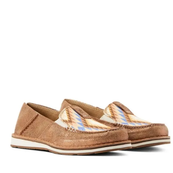 NWT ARIAT WOMEN'S CRUISER BRONZE AZTEC