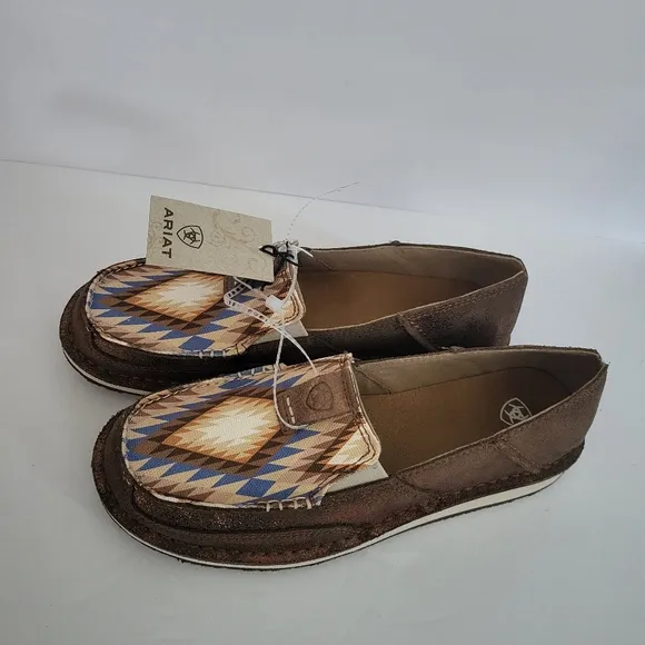 NWT ARIAT WOMEN'S CRUISER BRONZE AZTEC