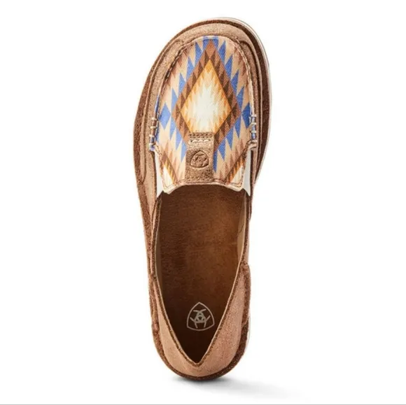 NWT ARIAT WOMEN'S CRUISER BRONZE AZTEC